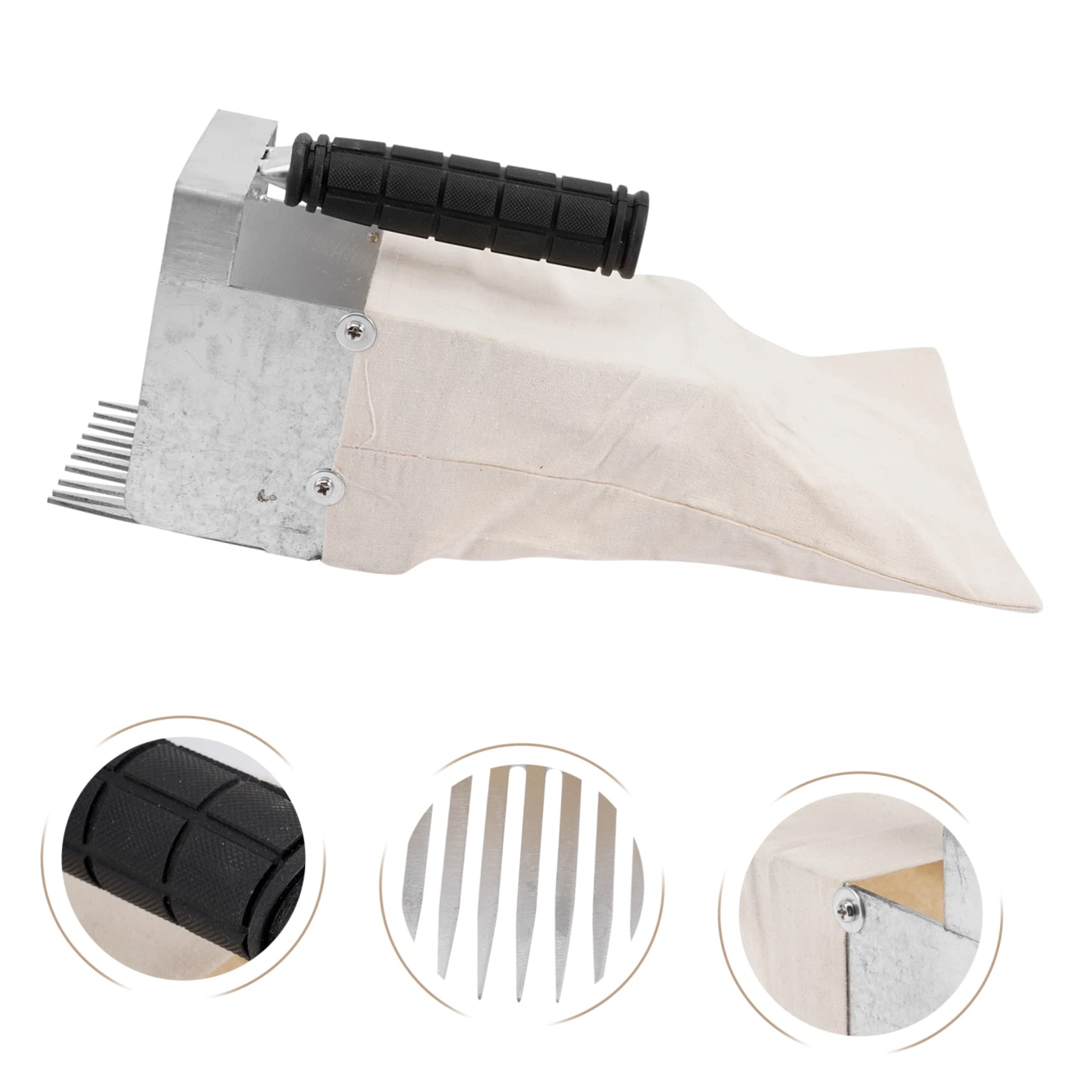 UKCOCO Recolector De Arándanos Portátil con Mango, Pala Pequeña De 4,5 Mm, Herramienta Ligera para Recoger Frutas Pequeñas Jardinería, Adecuado para Huertos y Cosecha Manual