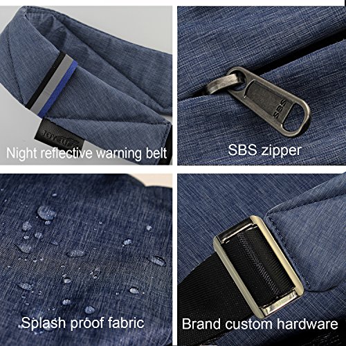 TOPNICE Sling Bag Crossbody Chest Shoulder-Personal Pocket Bag Anti Theft Travel Bags Daypack for Men Women Water Resistance