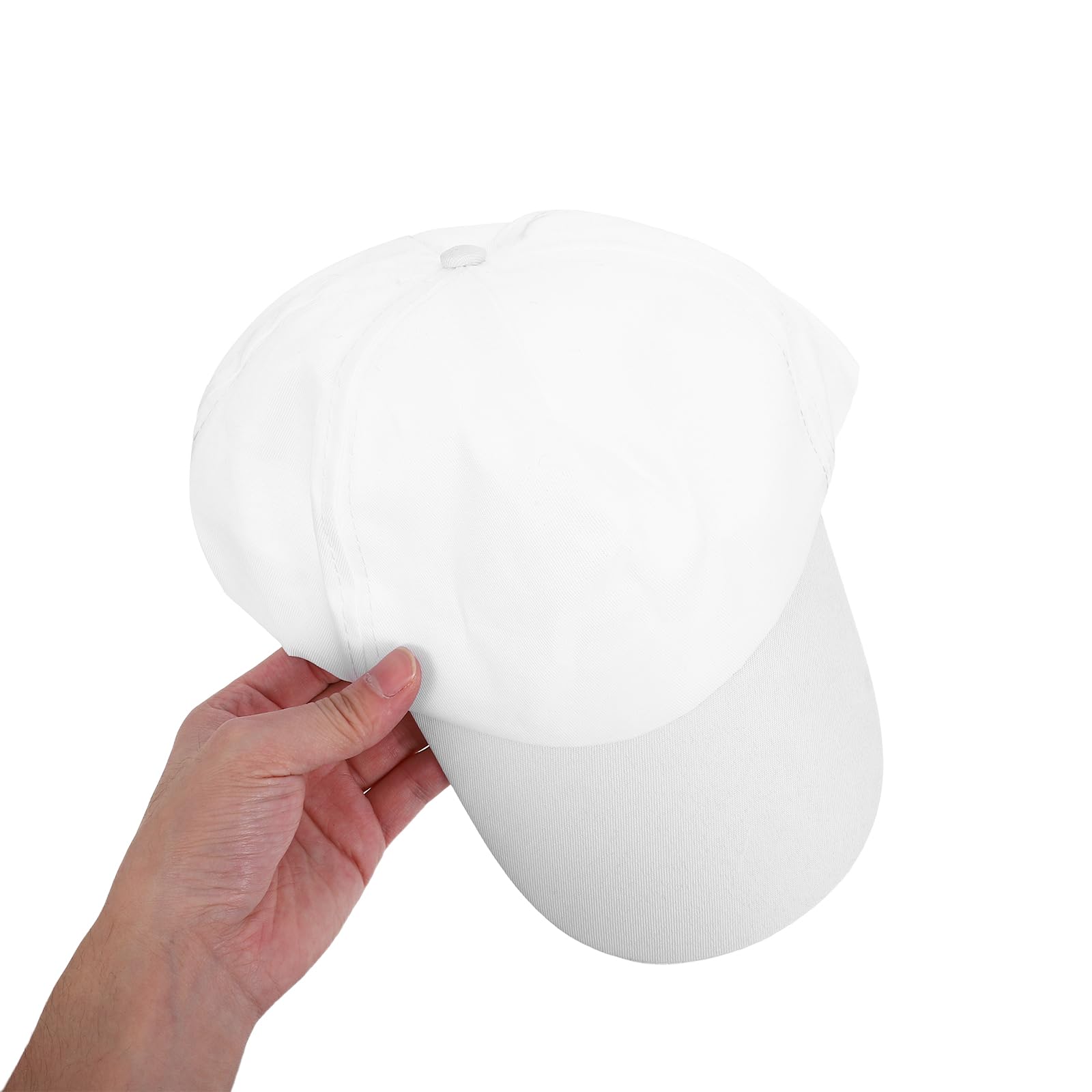 Alipis 24 Pezzi Set di Cappellini da Baseball in Cotone, con Strisce di Vernice Acrilica, per Feste e Attività Creative All'aperto