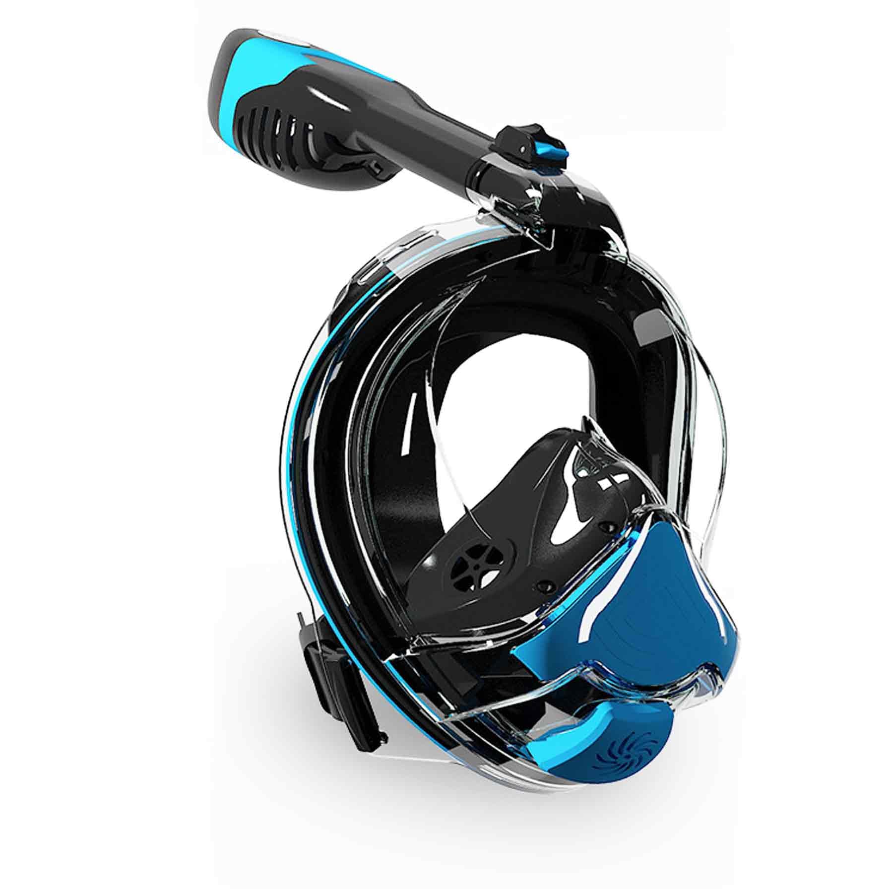Masque de plongée 8000 TR/Min Ventilateur 200 Minutes Endurance Masque Natation Masque plongée électriquee Respiration électrique