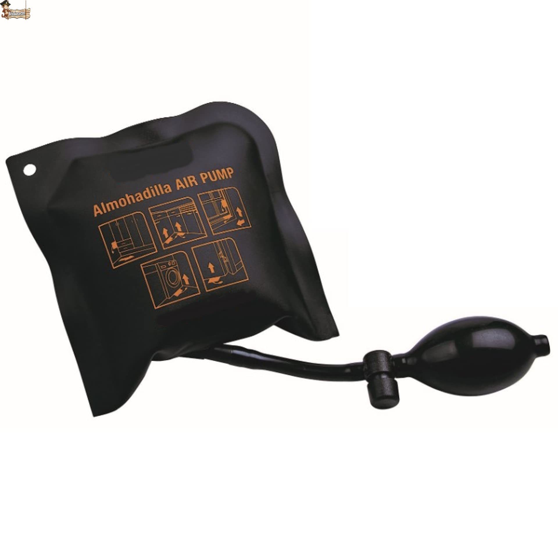 BricoLoco.com Cuneo ad aria spostare o sollevatore mobili, porte, frigorifero, lavatrice, cuscino separatore con pompa manuale. 150 kg. 65 mm. Supporto, spostamento e sollevamento. (1)