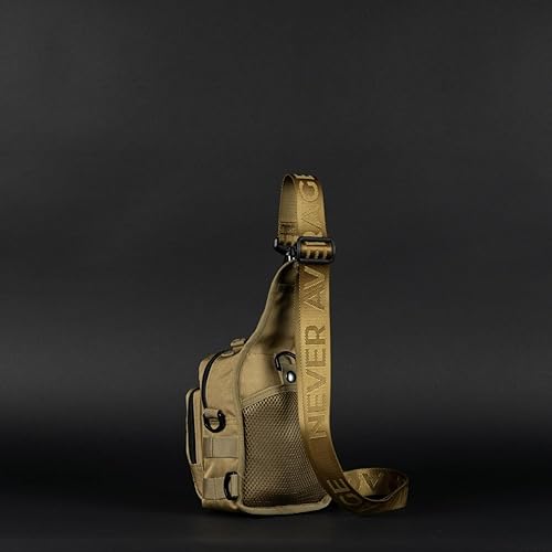 Miniatura 77 de WOLFpak Mini mochila táctica 4L (verde OD) mochila cruzada compacta para gimnasio, viajes y EDC | Bolsa de hombro táctica con múltiples bolsillos -