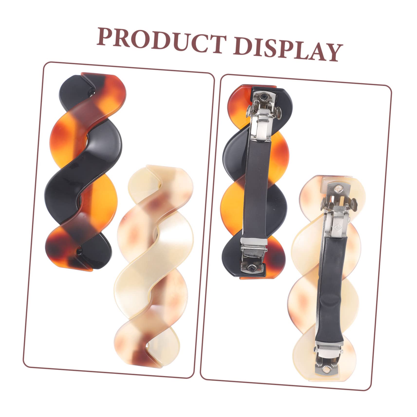 MAGICLULU 10piezas Barretas De Pelo De Para Mujeres Clips Para Coletas y Recogidos Rojo Café y Tortuga Perfectos Para y Cuidado Del Cabello