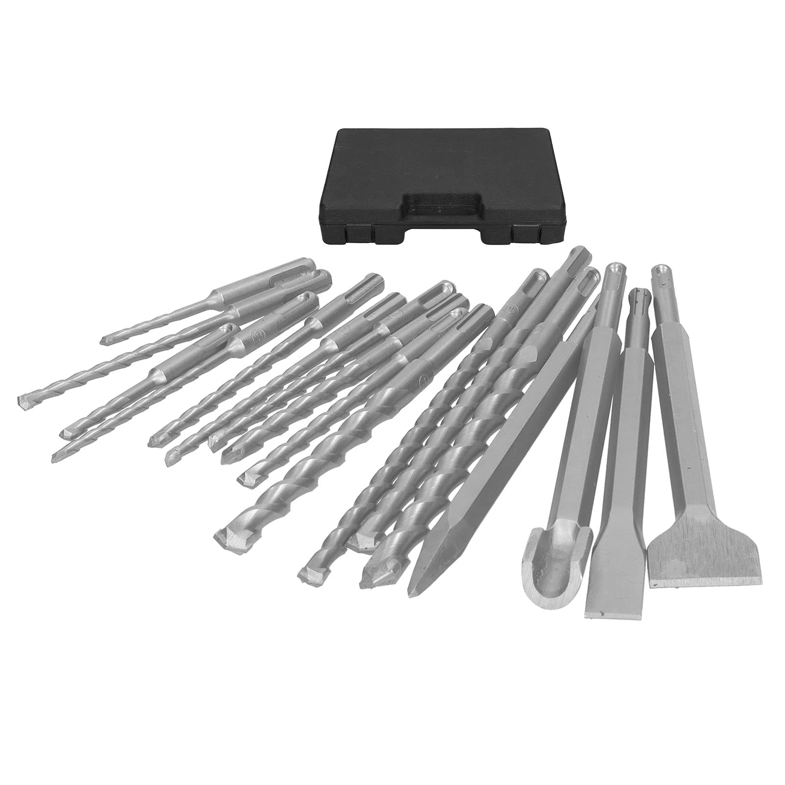 YWBL-WH Legierter Stahl Hammerbohrer-Set, 17-teilig
