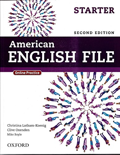 American English File Starter - Student Book - 02Edition: With Online Practice