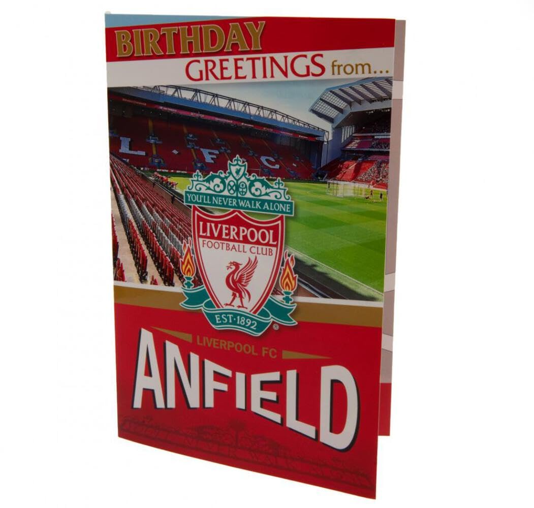 Liverpool F.C. Pop-Up Birthday Card