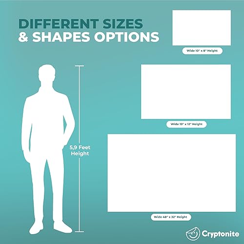 Miniatura 5 de CRYPTONITE Letrero de acrílico flotante personalizado | Letrero de logotipo de negocios acrílico personalizado | Logotipo de vector de empresa