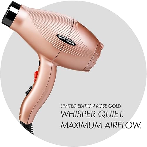Miniatura 2 de Sam Villa Lightweight & Quiet Ionic Professional Hair Dryer With Variable Speed & Temperature
