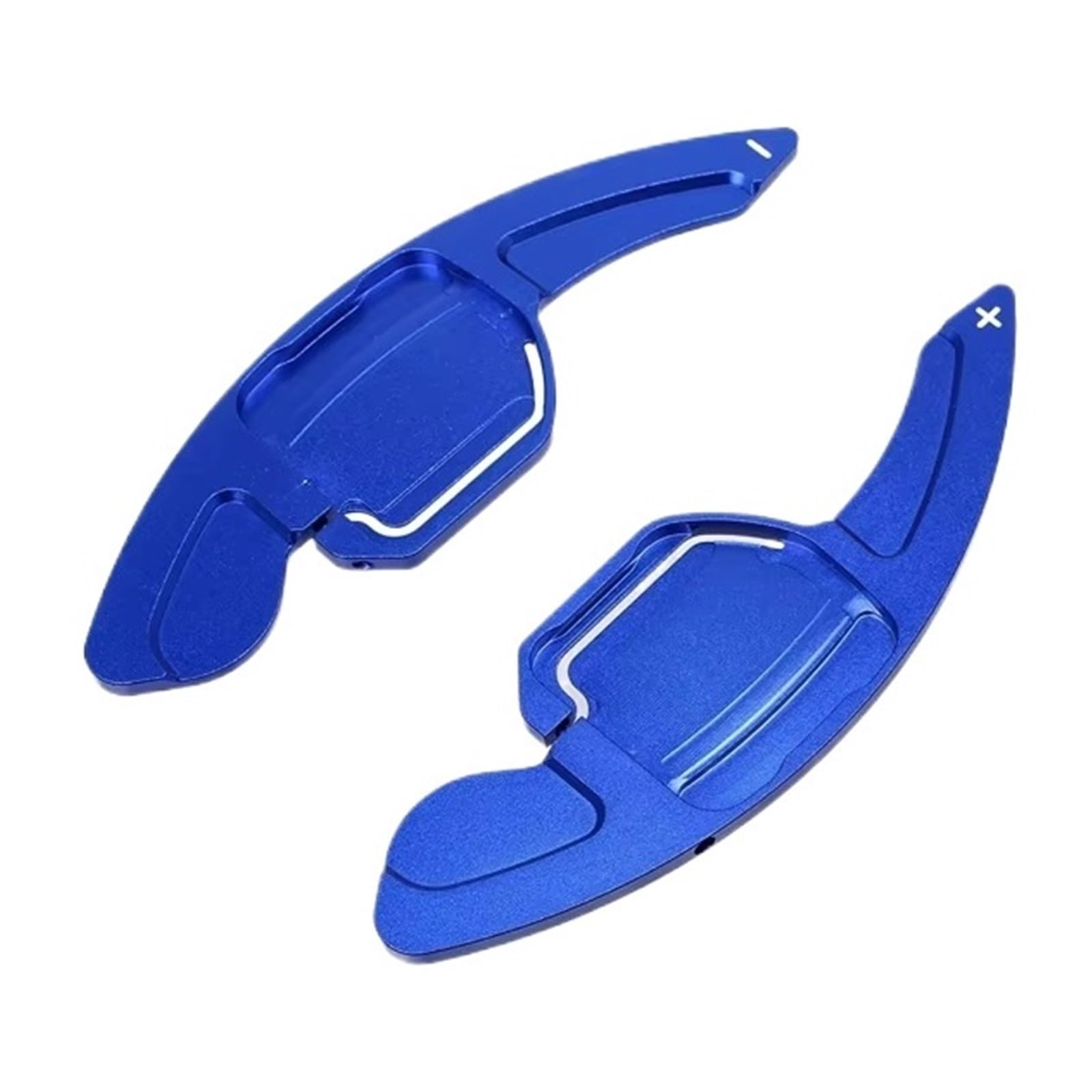 Reyukhn Shift Paddle Accessories 2piece Steering Wheel Paddle Shift Paddles for A3 A4L for A5 A6L for A7 for A8 S3 S5 SQ5 RS3 R8 for Q3 for Q5 for Q7 Steering Wheel Trim(Blue)