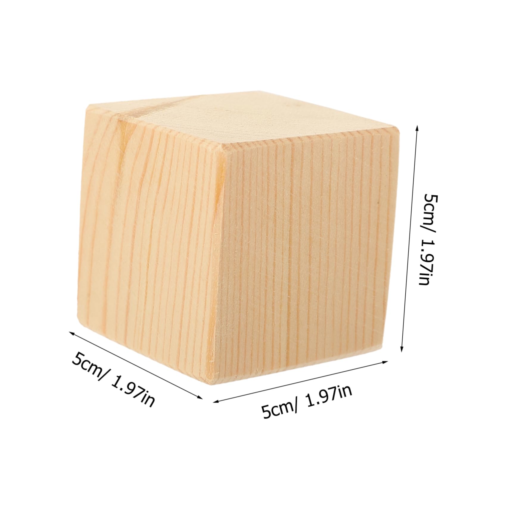 HOUDERCO 2pcs Bed Risers Heavy Duty Furniture Lifts for Sofa Chair Table and Desk Legs Easy Installation Wood Block Supports