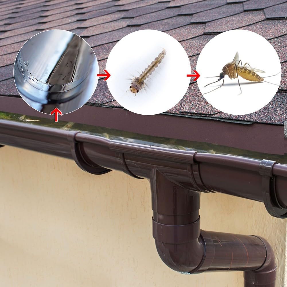 Set Di 4 Griglie Per Pluviali E Tubi Di Scarico – Anti Foglie E Detriti, In Plastica Resistente, Diametro 12,5 Cm, Facilissime Da Installare