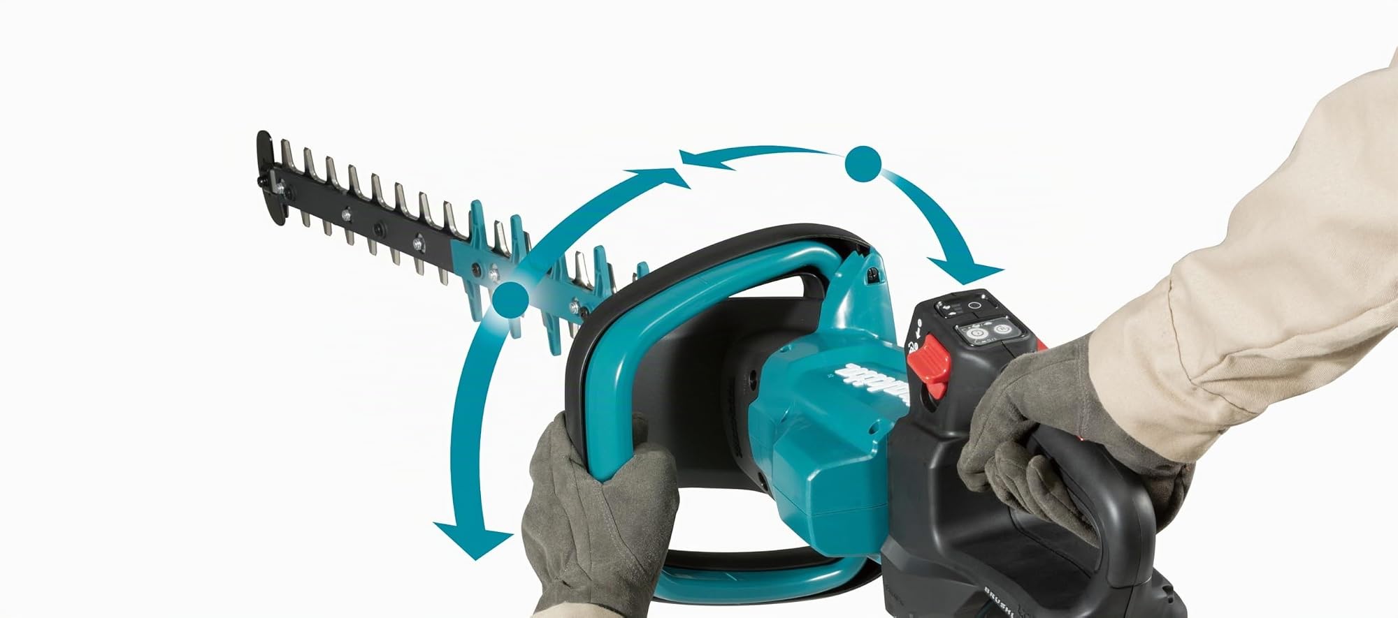 Cortasetos 40Vmax XGT 60cm BL Marca Makita