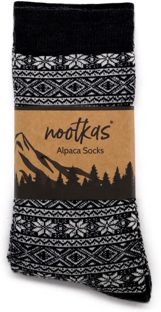 Nootkas Alpaca Wool Crew Dress Sock - Image 3
