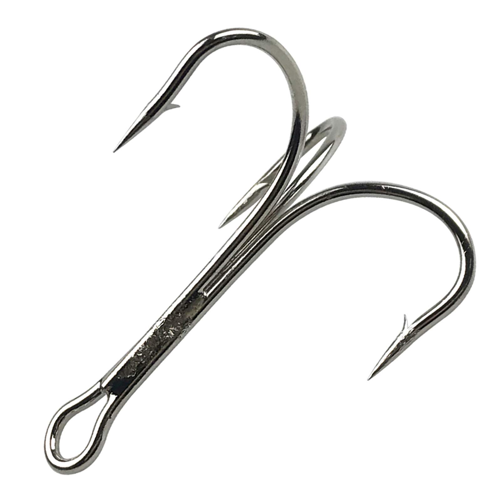 ECSiNG 10 Ami Da Pesca Circolari 10/0: Nickel Nero Per Big Game In Acqua Salata (Tonno, Halibut, Merluzzo) - 3