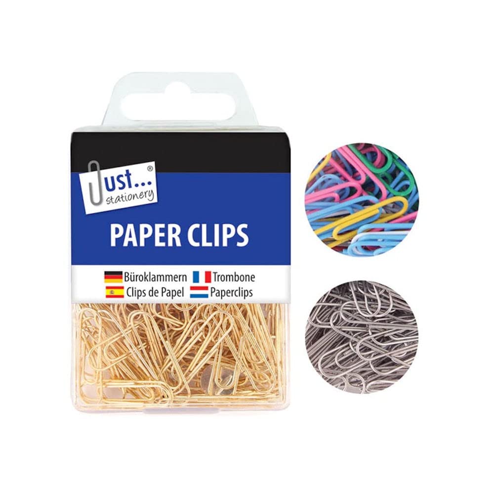 PAPER CLIPS - 120 Pack Metal Paperwork Organizer Filing Binder Clipping Accounts