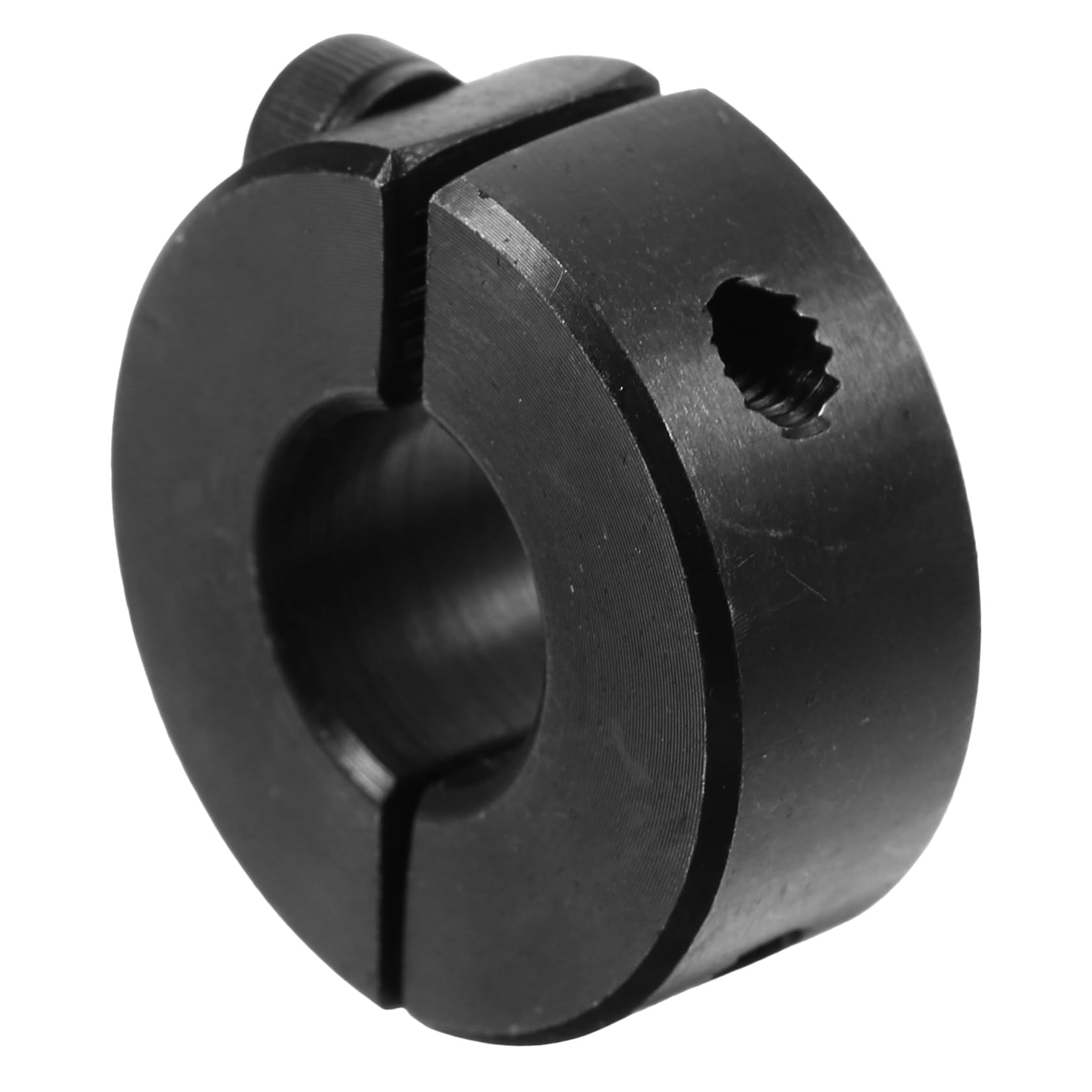 HOMOCONO Shaft Collar Steel Clamping Ring Retaining Ring Axle Ring Split Fixing Ring Easy Mounting Safety Limit Ring