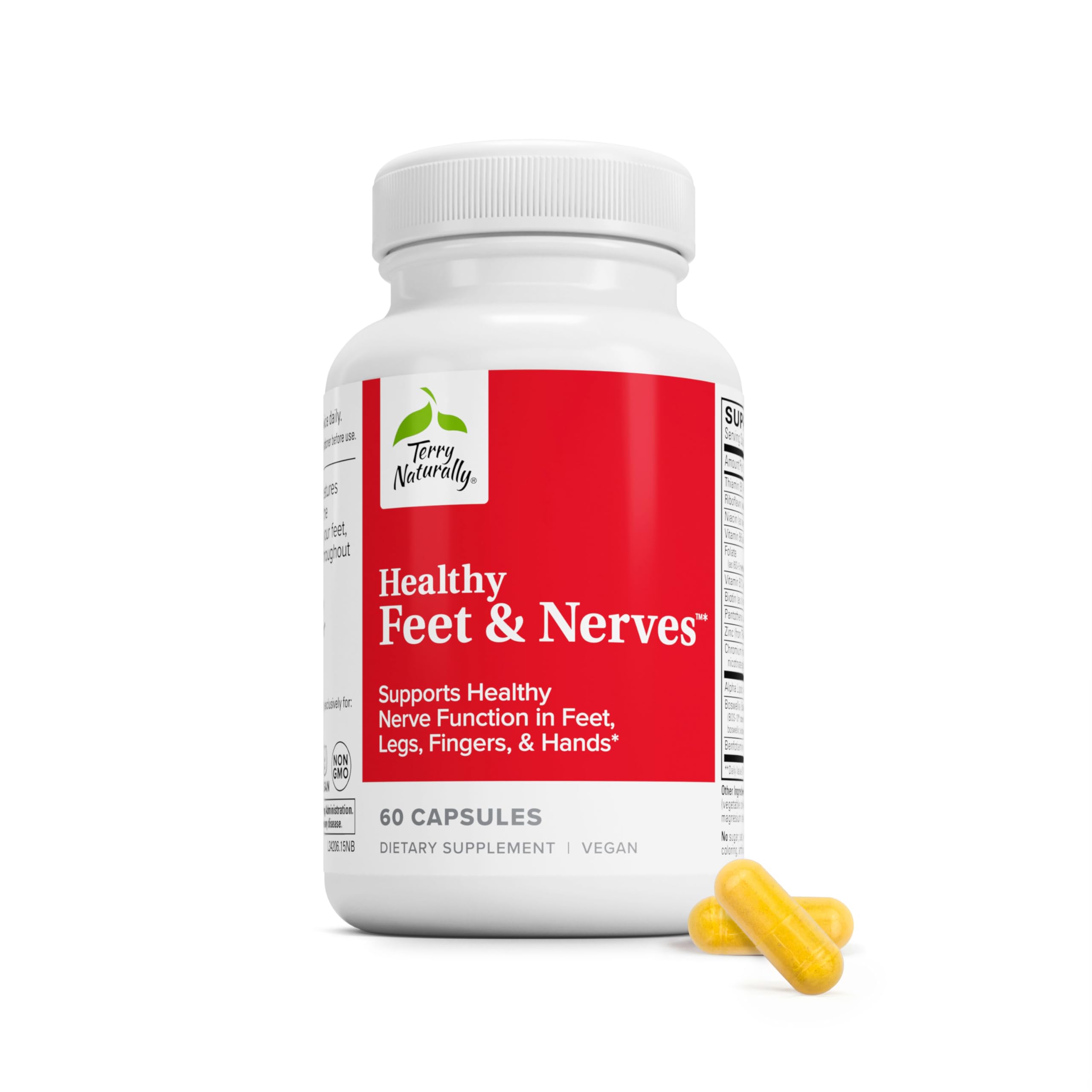 Terry Naturally Healthy Feet and Nerves - Nerve Function - 60 Count