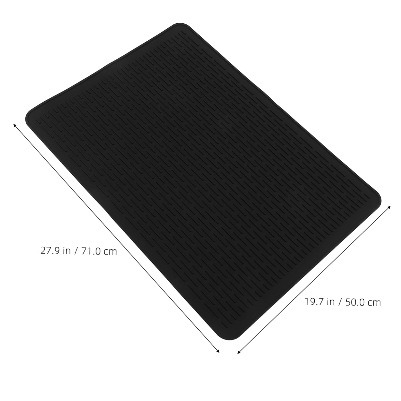 Almohadilla de Silicona Protección Negra, para Cocina de Inducción