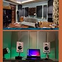 Timber Acoustics® Corner Bass Traps | Premium Low-Frequency Absorption with High-Density Roxul Rockwool | NRC 0.90 | [Set of 2] (Orange, 2' x 4' x 5") gallery image