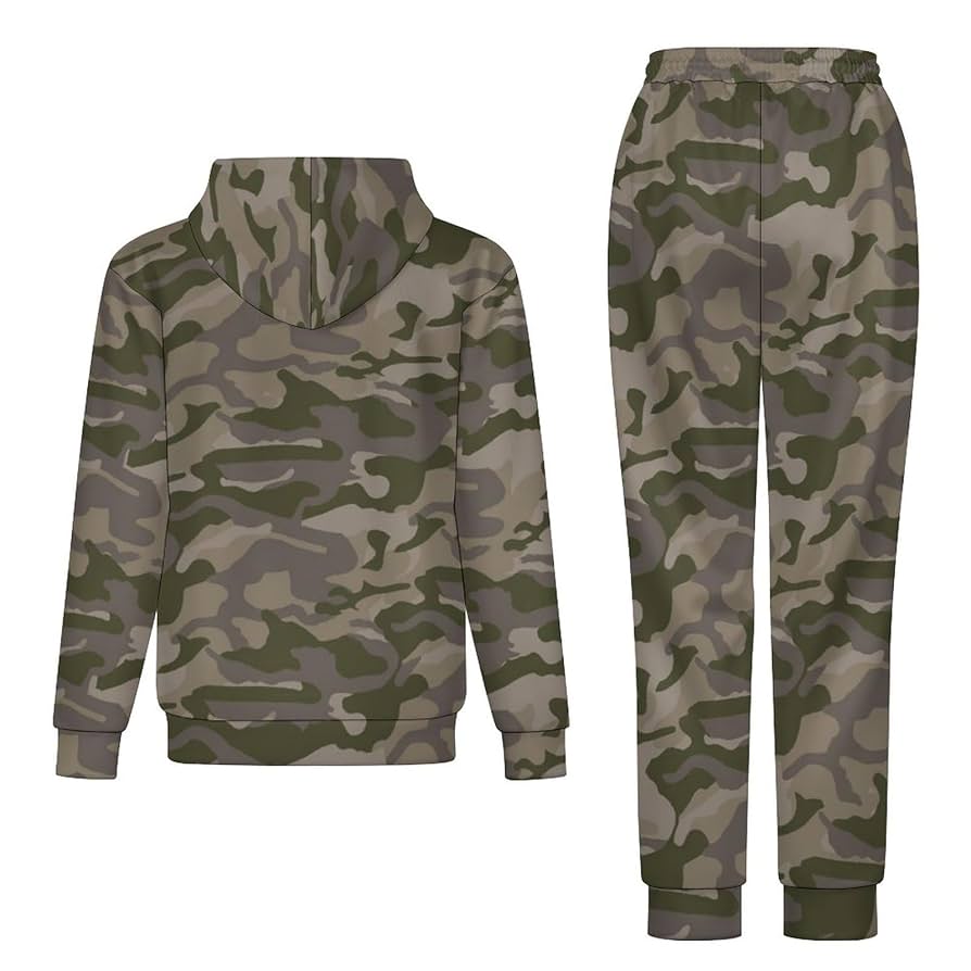 QUICKSILVER 迷彩柄 ジャージ上下セット S/P/CH QUIKSILVER グレー 迷彩柄 ジャージ上下セット S/P/CH