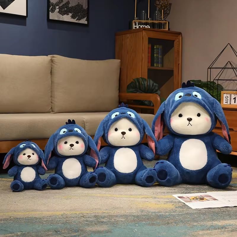 Image of ADORA Baby Plushies - 30 cm Blue Lovable Huggable Soft Toy, Big Size Plush Teddy Bear, Elegant Soft Plush Toy for Babies, Great Birthday Gift for Girls