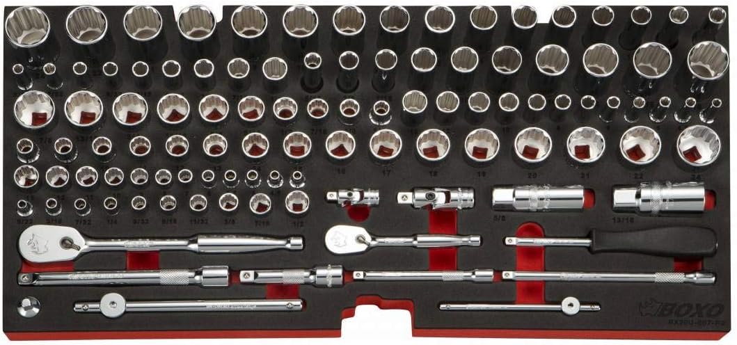 40% оƒƒ Dіѕсоunt BOXO USA Heavy Duty 185pcs Metric & SAE Tool Set with 3 Drawers Carry Box Uр Tо 40% оƒƒ BOXO USA Heavy Duty 185pcs Metric & SAE Tool Set with 3 Drawers Carry Box