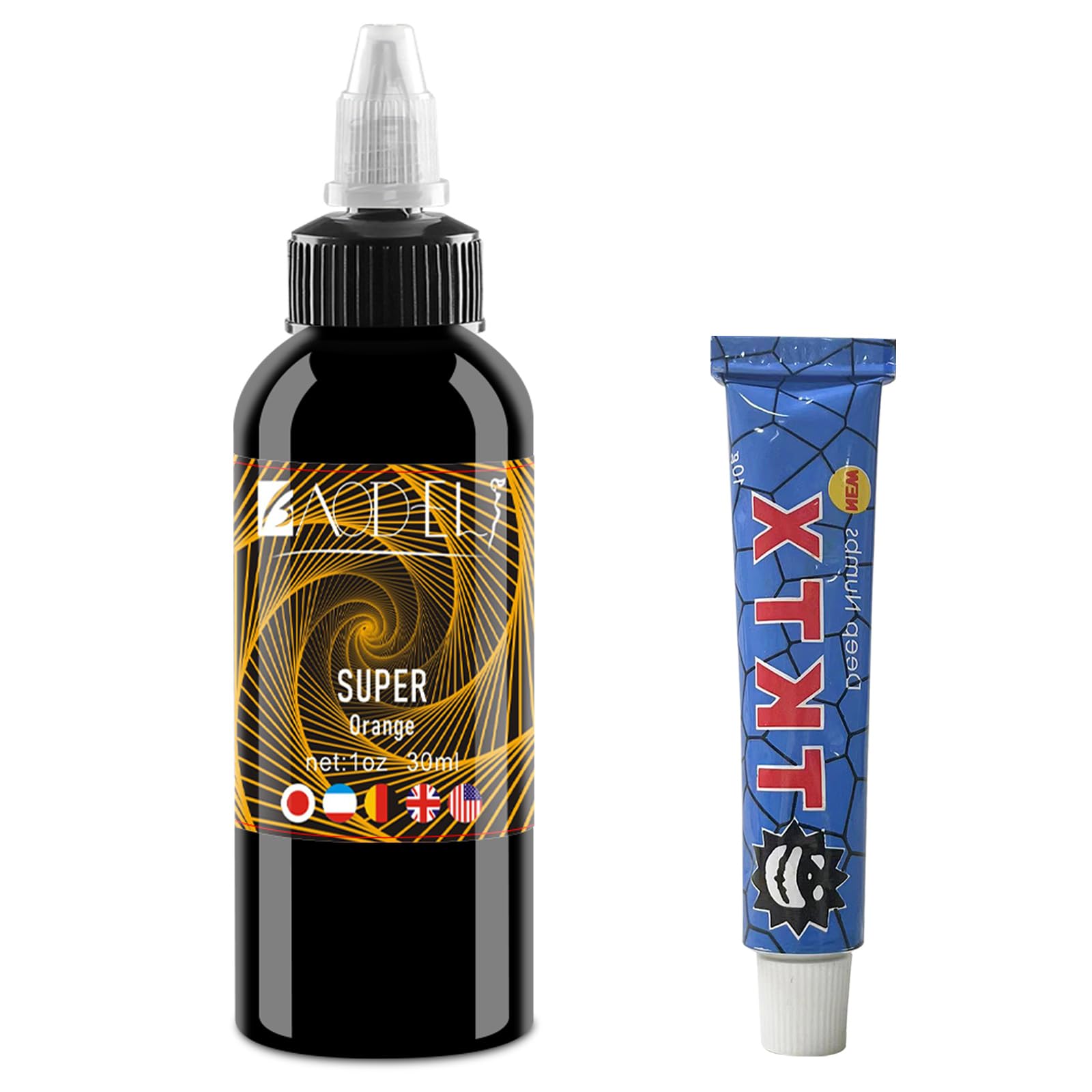 UMIKAkitchen Black Tattoo Ink - Permanent Tattoo Ink (120ML)