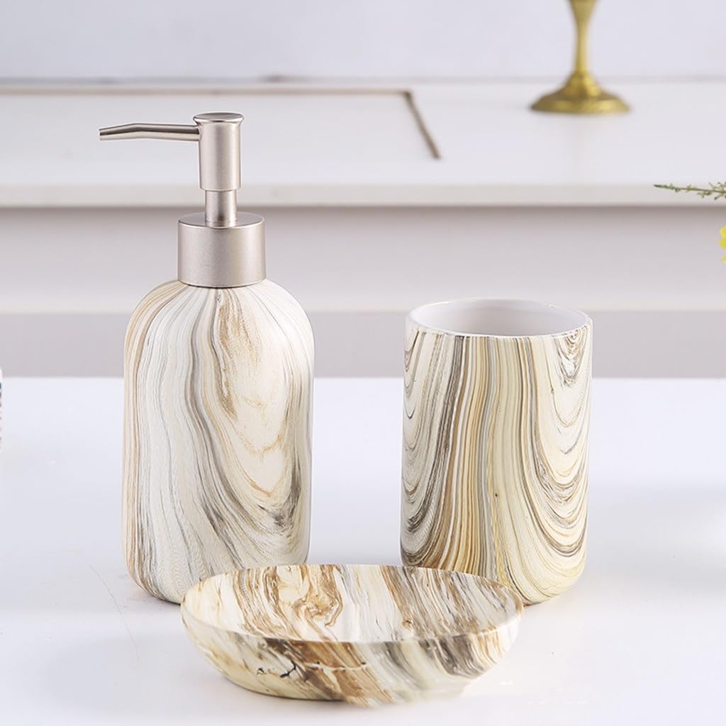 Sanitari Suite Hotel Creativo Handigienizer Ceramica Wash Set Bagno Forniture per la casa (come mostrato per tutti)