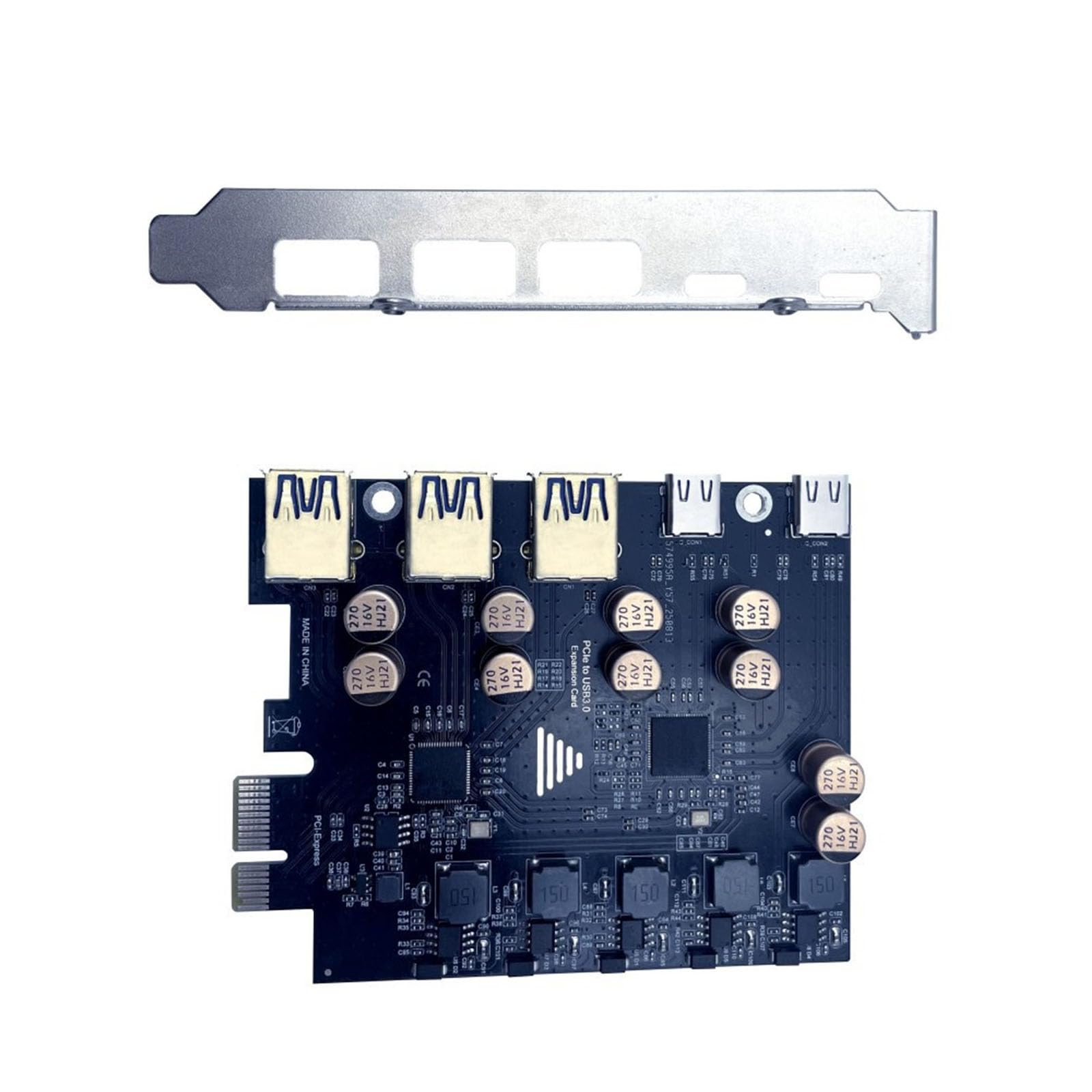 Hub de tarjeta PCIE USB 3.2 Gen1 de 5 Gbps para escritorio