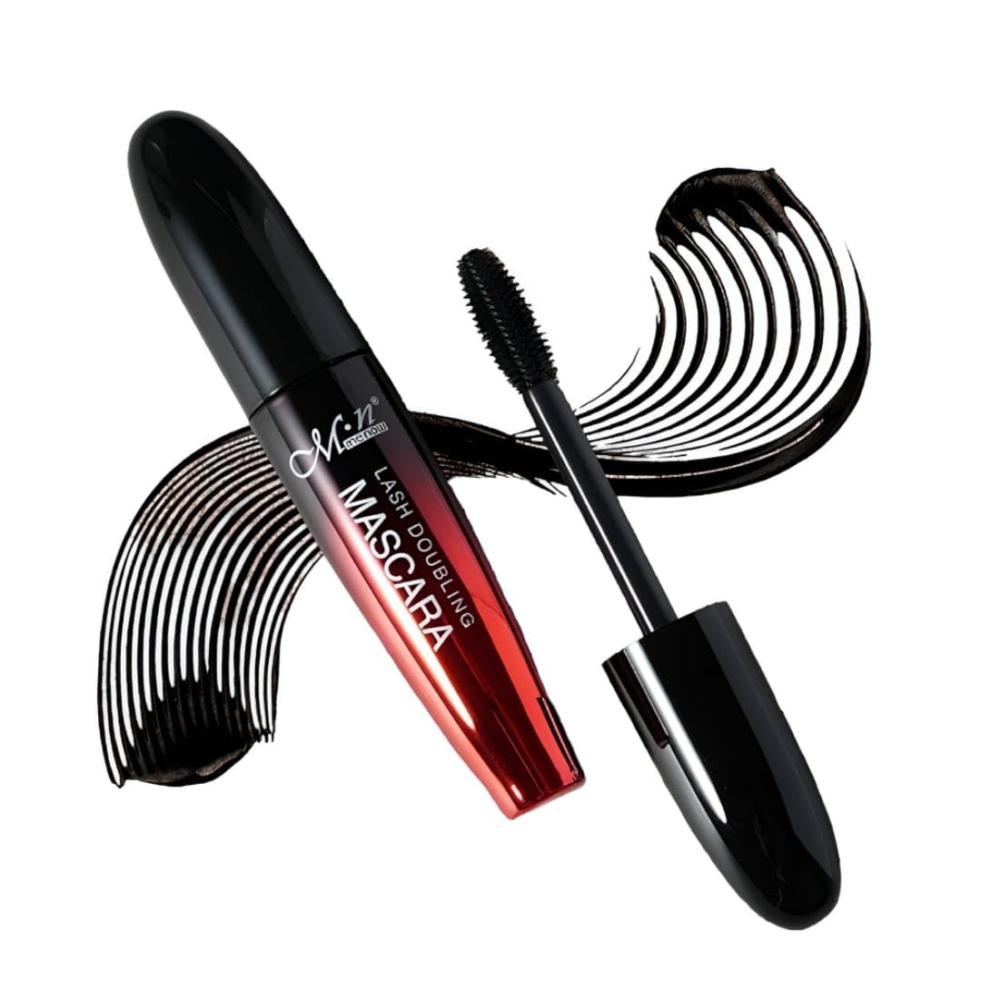 Menow 4D Mascara, False Lash Effect, Natural Volume, Waterproof & Smudgeproof