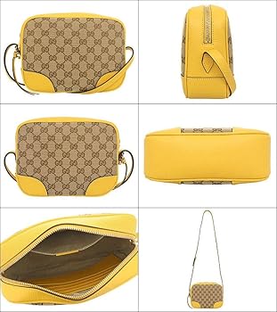 GUCCI ショルダーバッグ ベージュ/イエロー Amazon | [グッチ] バッグ(ショルダーバッグ) 449413 KY9LG ベージュ