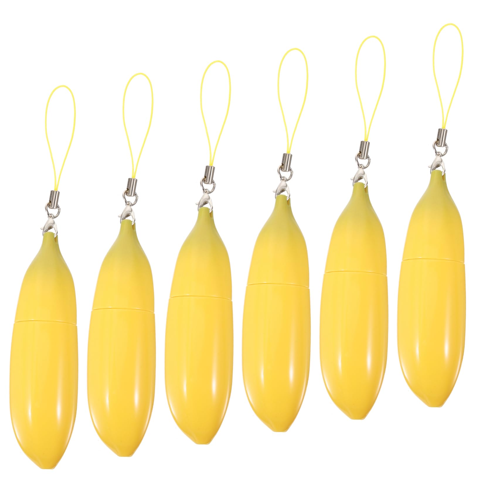 VALICLUD 4 Set Di Balsamo Per Le Labbra Mini Lucidalabbra Alla Rinfusa Labbro Balsamo Labbra Illuminante Tubetti Di Liquido Flaconi Di Lucidalabbra Plastica 6 Pezzi*4