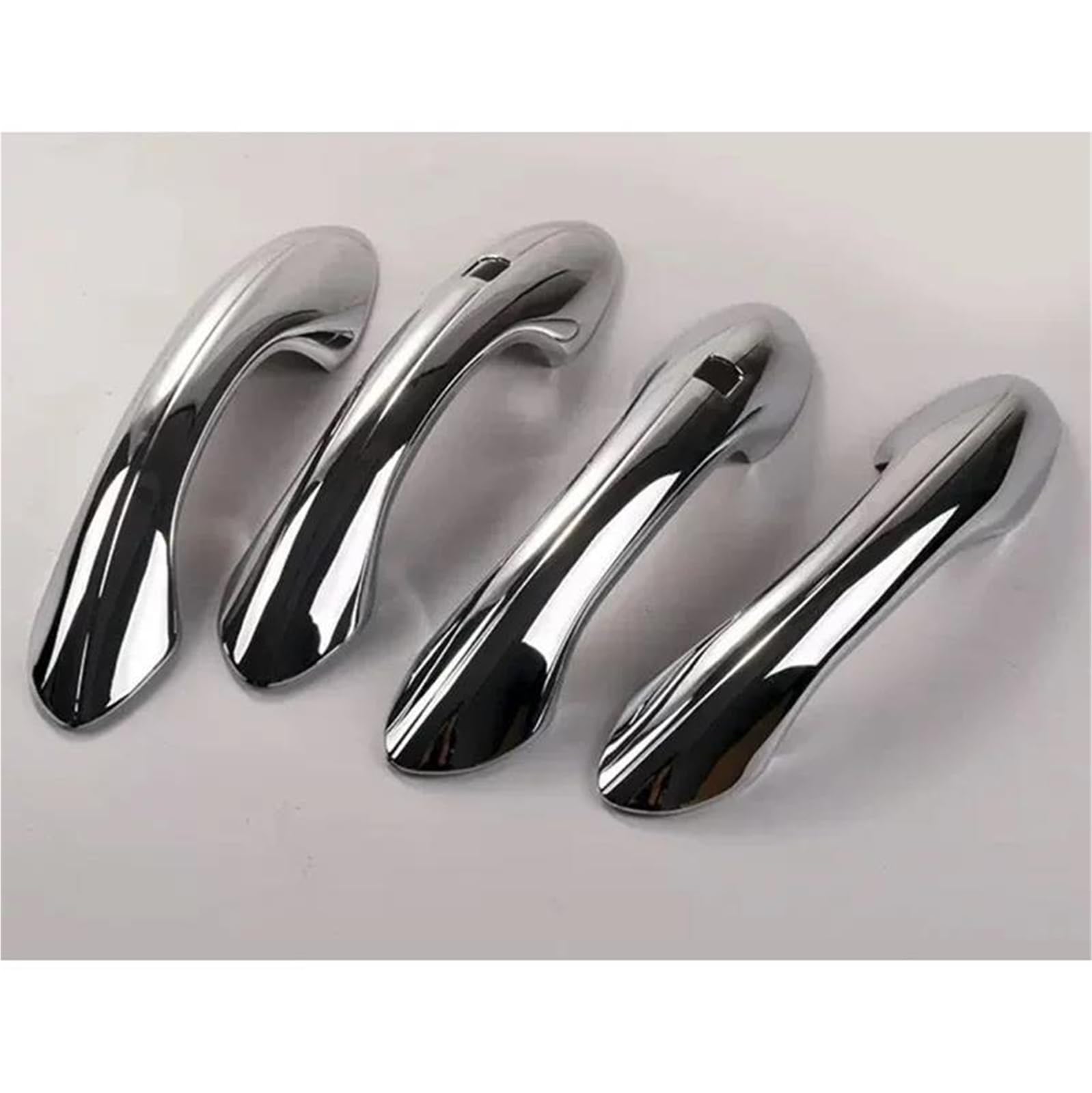 YUEYZHK Door Handle Cover Trim for Hyundai for Santa Fe TM 2019 2020 2021 2022 Accessories Plastic Imitation Carbon Fiber(Style 3)