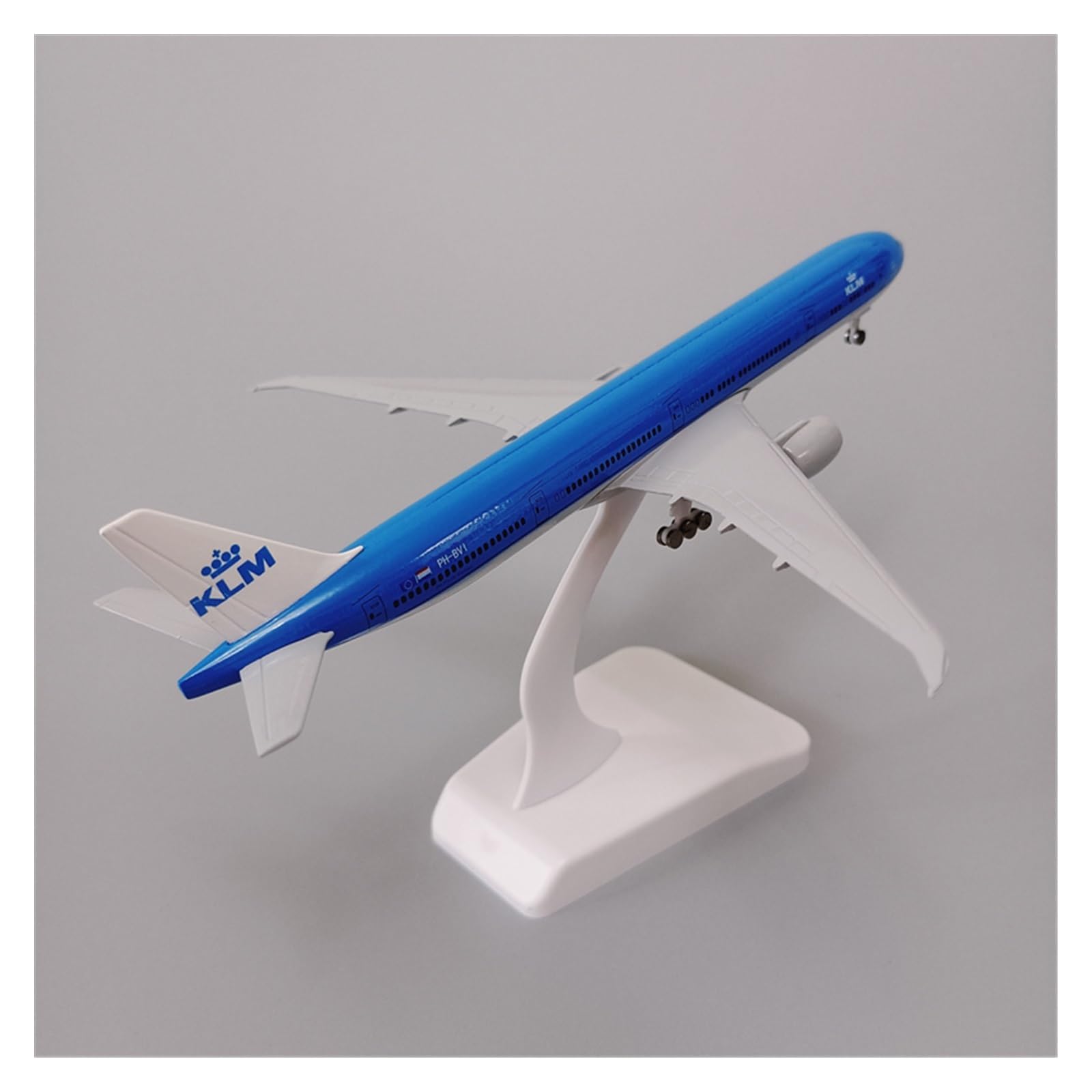 KLM航空 BOEING777-200 飛行機模型 InFlight200 777-200/ER KLMオランダ航空 PH-BQD 1/200