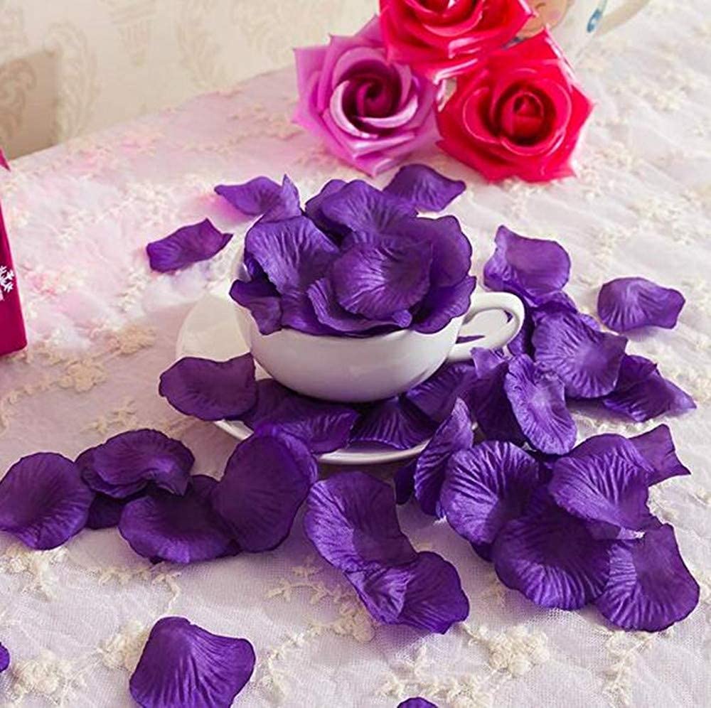 Amazon｜1000pcsシルクローズ花びら人工結婚式パーティー花の装飾