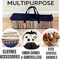 Amazon.com: Evelots CD Storage Bags (2 Pack) Clear PVC Plastic