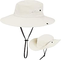 Vista 2 de Sombrero de sol para mujer con protección UV, malla plegable de ala ancha para exteriores, verano, playa, pesca, con agujero para cola de caballo