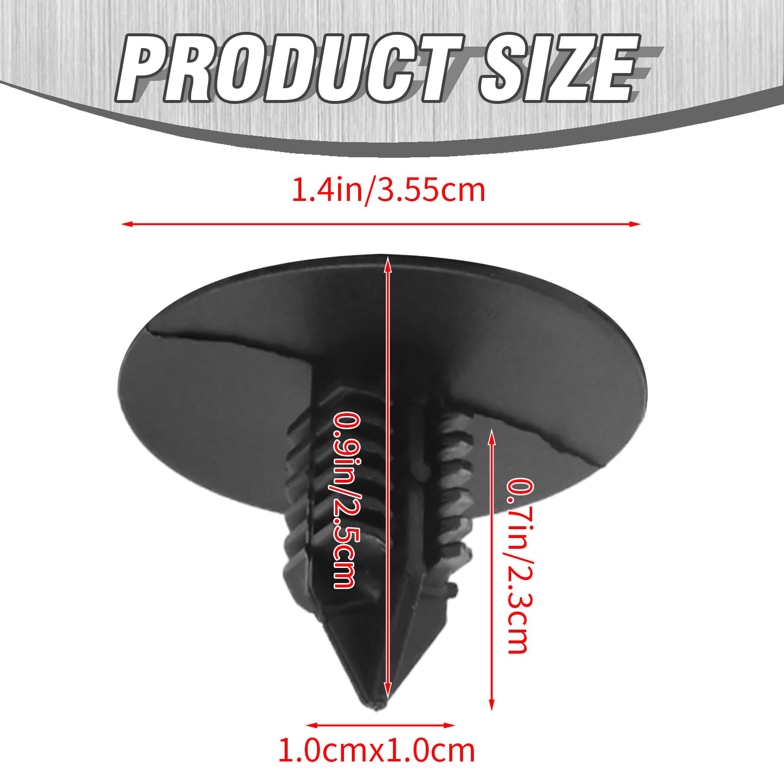 7703077435 50 clip di fissaggio per auto paraspruzzi in plastica rivetto parafango clip di ricambio per Renault Cilo CK2 CK3 Scenic MK1 MK2 Megane Traic