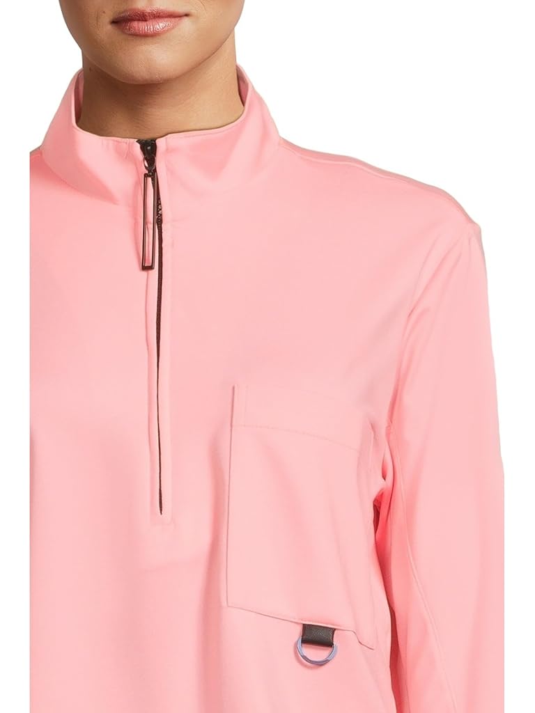 Pink Jamie Sadock Cloud 1/4 Zip Sweater