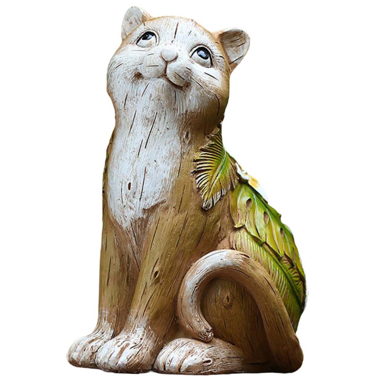 Statues de chat en résine à offrir pour célébrer une crémaillère ou décorer une nouvelle cour