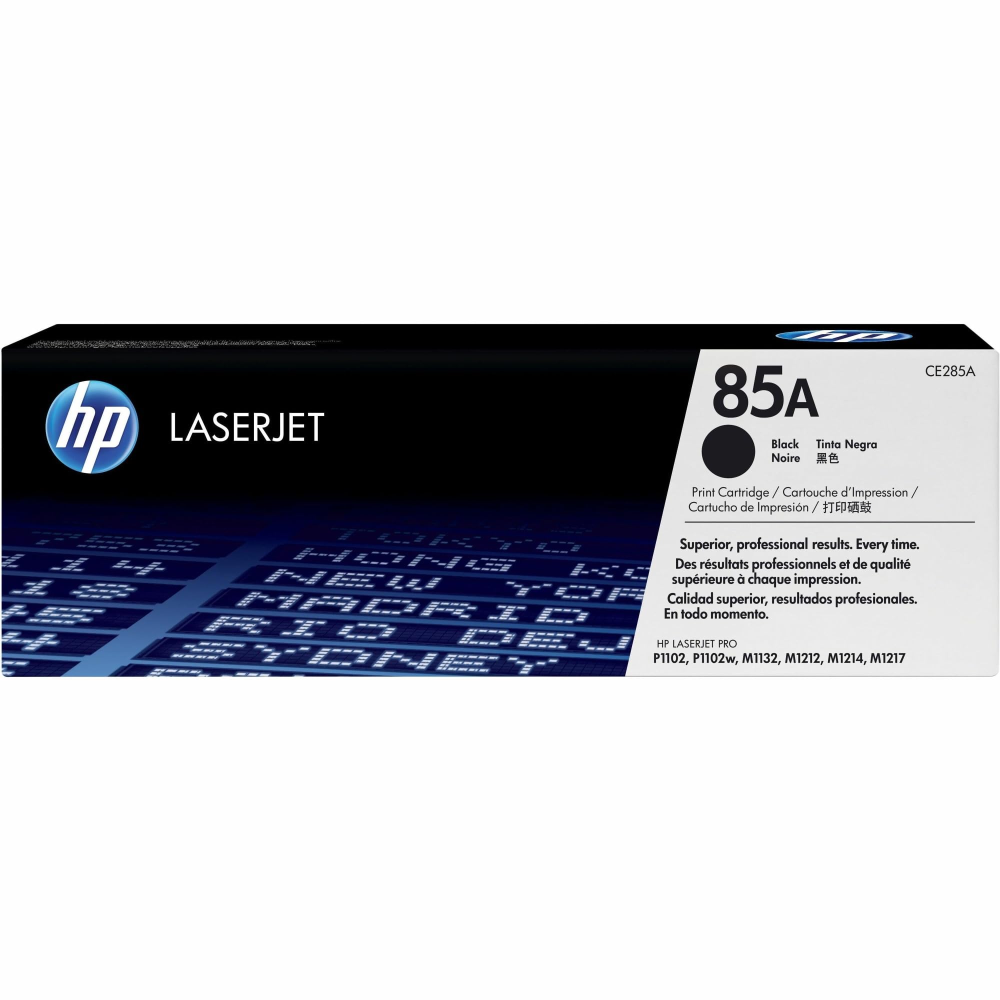 HP 85A - Tóner para impresoras láser (1600 páginas, Laser, HP, 10 - 32.5 °C, 20 - 80%, -20 - 40 °C) Negro