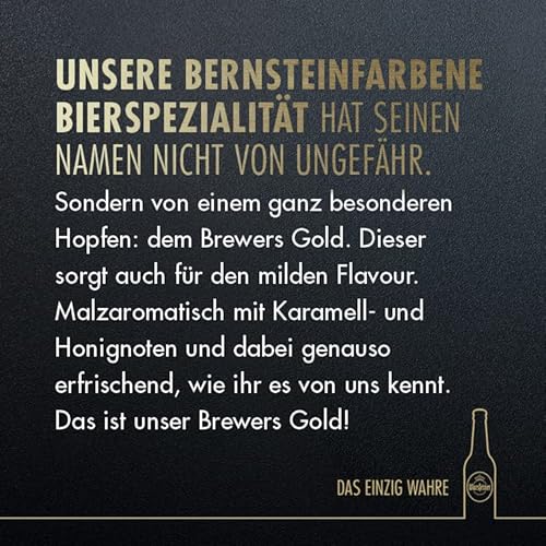 Warsteiner Brewers Gold Dosenbier, mild süffiges naturtrübes helles Landbier, EINWEG (24 x 0.5 L Dose)