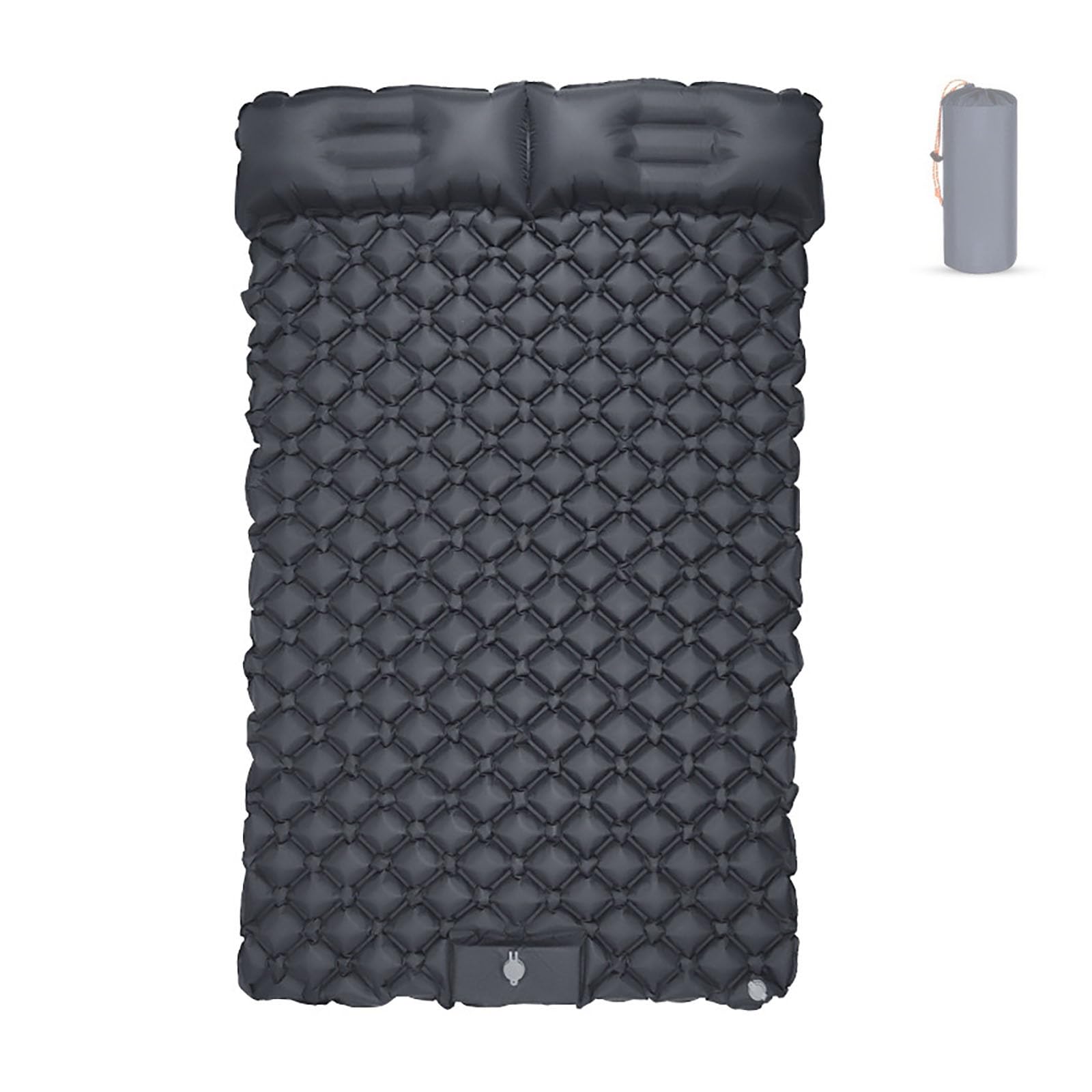 Doppelte Ultraleichte, Aufblasbare Campingmatte – Selbstaufblasende 190 X 120 cm Campingmatratze, Tragbares Luftbett, Kompakt Für Rucksackreisen, Wandern, Strand Und Zelt