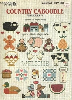 Paperback Country Caboodle, Mini Series #1 (Cross Stitch, Needlepoint) (Leisure Arts, 371) Book