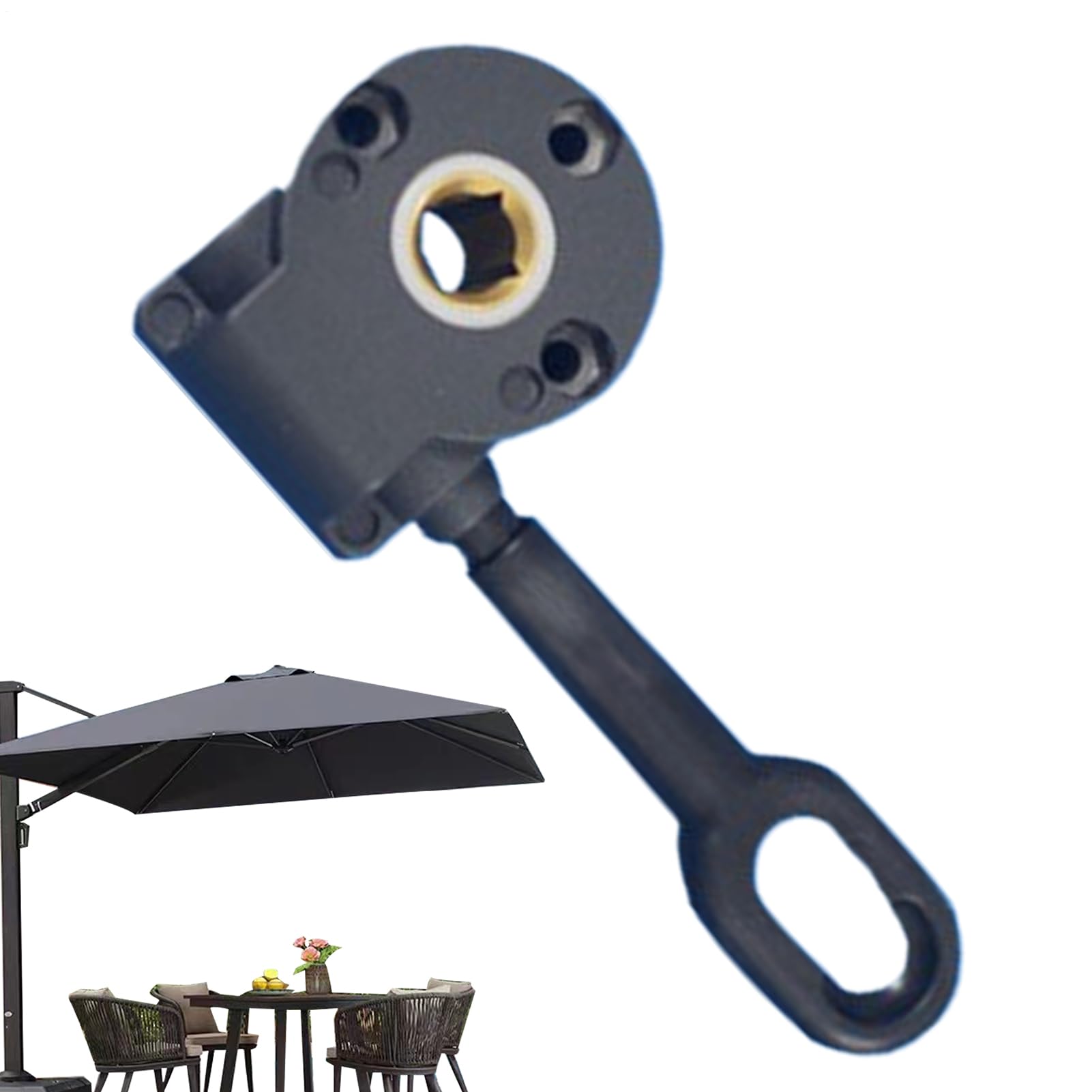 Soporte de toldo para balcón y terraza con núcleo de cobre