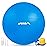 APEXUP Yoga Ball Exercise Ball, Anti Slip Stability Ball Chair, Heavy Duty Large Gym Ball for Fitness, Balance, Core Workout and Physical Therapy (S (15~18) 45cm, Blue)