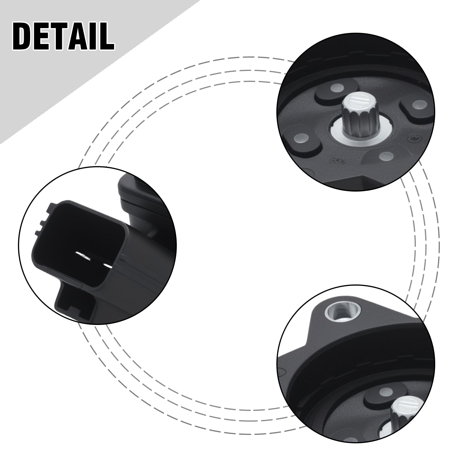 32338814 Attuatore freno di stazionamento auto, ricambio per Renault Grand Scenic III 2008-2015, ricambio per Renault Megane III 2008-2016, sostituisce 32338814C