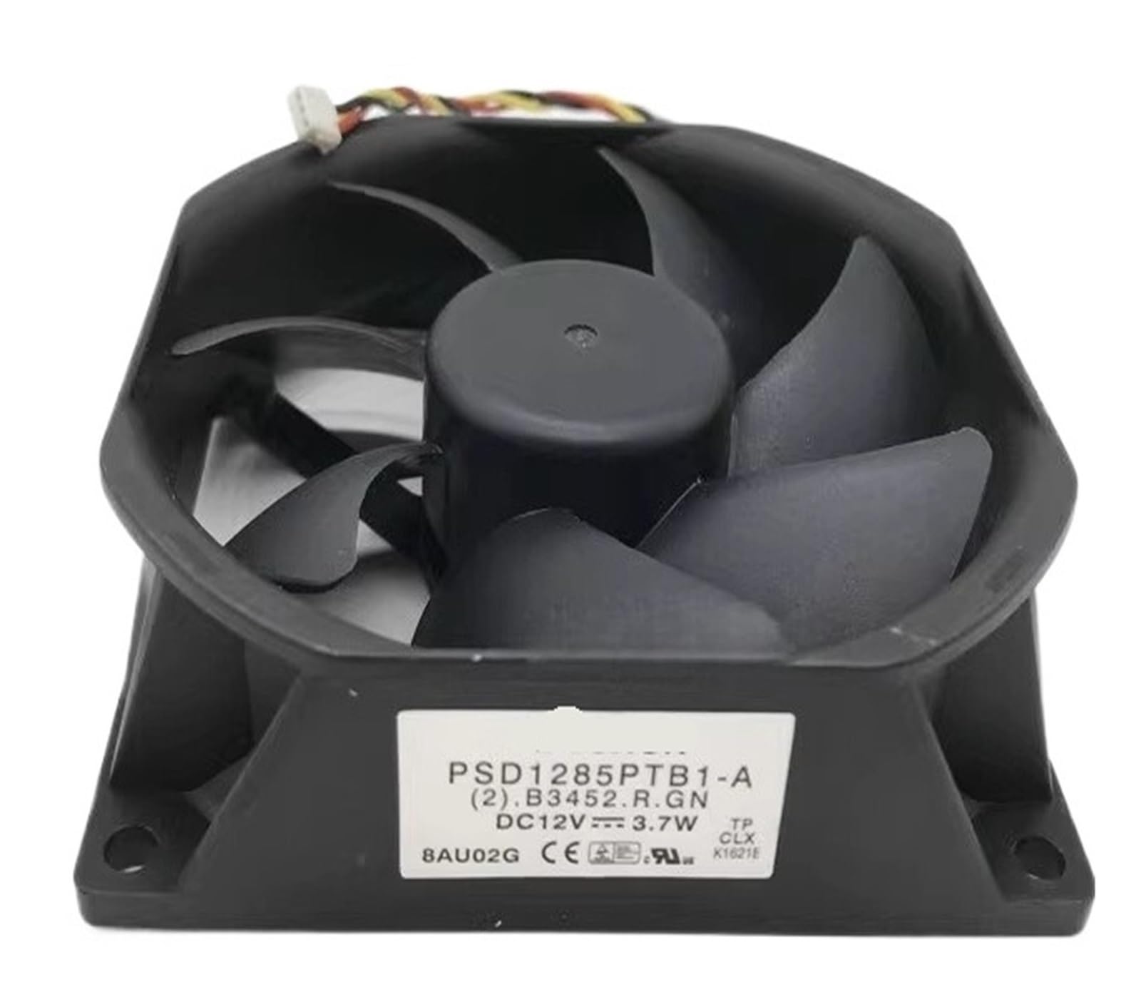 Ventilateur PSD1285PTB1-A 12V 3,7W refroidissement silencieux et régulation PWM 4 fils