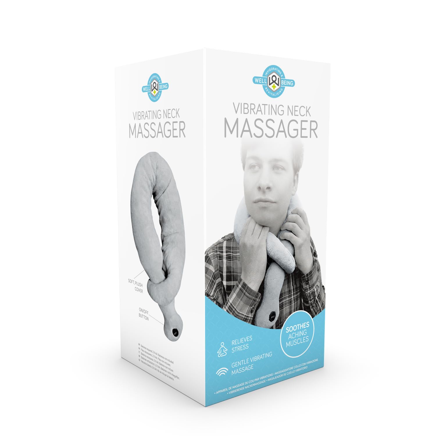 Well Being Vibrating Neck Massager : Amazon.co.uk: Health & Personal Care