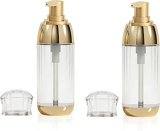 2 botellas vacías redondas de plástico transp...